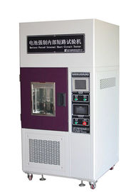 Équipement interne obligatoire d'essai en laboratoire de batterie d'ion de lithium du CEI 62133 de chambre de la température d'appareil de contrôle de court-circuit de batterie