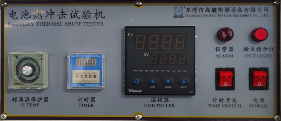 La batterie de contrôle d'interface de PLC choc thermique l'UL 1642 UN38.3 d'équipement de test